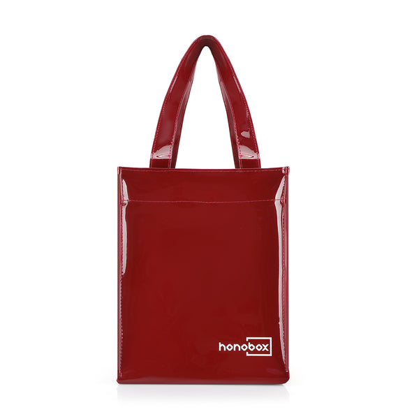 Shiny Maroon L - Bag